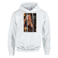 Pearl from Overly Ripe Wisdom on a hoodie with her saying “My patience retired before I did.”