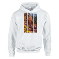 Nadia from Overly Ripe Wisdom on a hoodie, a funny gift for women