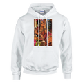 Priya from Overly Ripe Wisdom on a hoodie with her saying “Age is just another spice in the recipe.”
