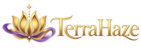 TerraHaze purple lotus logo